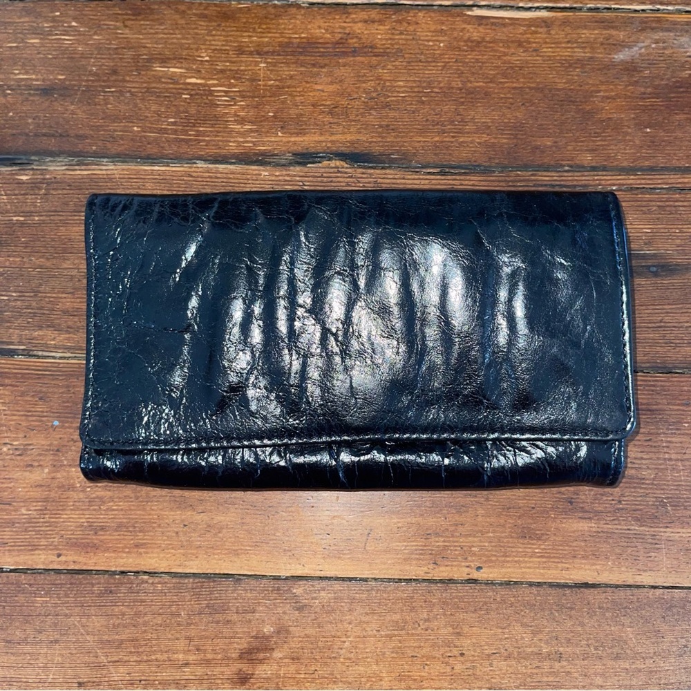 Latico Black Leather Wallet